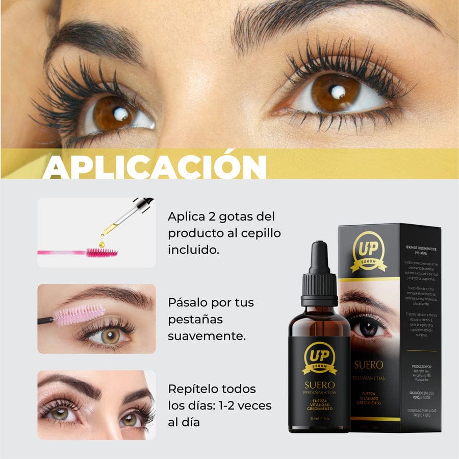 SERUM UP PRO- Alargamiento de pestañas y cejas